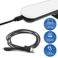 thumbnail image 4 of Dimmable Touch Light Bar Wall Reading Light Stick On Bunk Bed Lamp Wall Mounted Lamp 3 Color Reading Lamp LED USB Rechargeable Bar Lights wtih Built-in 2300mAh Battery Magnet Mount, 4 of 7