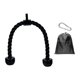 thumbnail image 4 of Cuerda para tríceps, cuerda trenzada para dominadas, barra multifuncional resistente para dominadas con Asa de elevación de plástico, 4 of 9