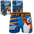 thumbnail image 1 of Crazy Boxers Frosted Flakes Tony the Tiger Boxer Briefs in Cereal Box-Large (36-38), 1 of 6