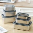 thumbnail image 3 of Food Prep Container, 3PCS Food Storage Container  for Fridge, 3 of 7