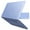 Serenity Blue, variant on IBENZER 2025 2024 MacBook Pro 13 Inch Case 2025-2016 M2/M1 A2338 A2289 A2251 A2159 A1989 A1706 A1708, Hard Shell Case with Keyboard Cover for Apple Mac Pro 13 Touch Bar, Black, W-T13-BK+1