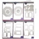 thumbnail image 1 of 6pc/set Explosion Box Dies & Gift Box Metal Die Cut Paper Craft Metal Die-Cuts For DIY Treat Box Template 5.91inch X 5.91inch X 4.02inch(High), 1 of 4