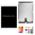 thumbnail image 3 of A-MIND for iPad Pro 10.5" 2017 A1701 A1709 LCD Display Touch Screen Assembly Replacement Parts, Tablet Front Panel & LCD Screen Repair,with Tool Set + Screen Protector (White), 3 of 4