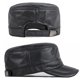 thumbnail image 4 of Gorra militar de cuero LUTICELI para hombre, tamaño ajustable, 4 of 7