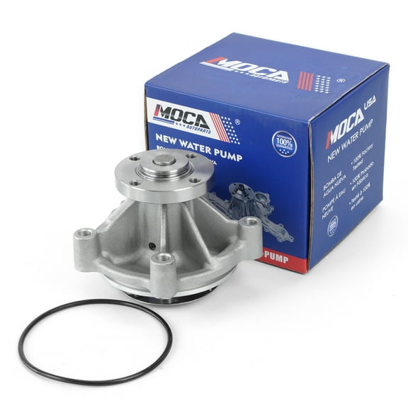 MOCA AUTOPARTS 125-5970 Water Pump W/ Hub Height 2.57" Fit for 2001-2011 Ford Crown Victoria & Mercury Grand Marquis & Lincoln Town Car V8 4.6L