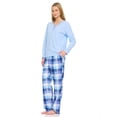 thumbnail image 2 of Lati Fashion Women Nightgowns Short Sleeve Female Nightgowns & Sleepshirts Blue XL, 2 of 4