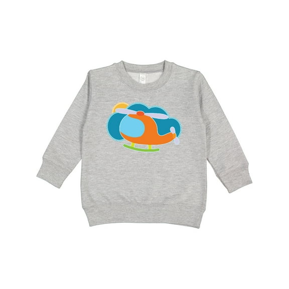 Inktastic Helicopter for Boys Toddler Sweatshirt