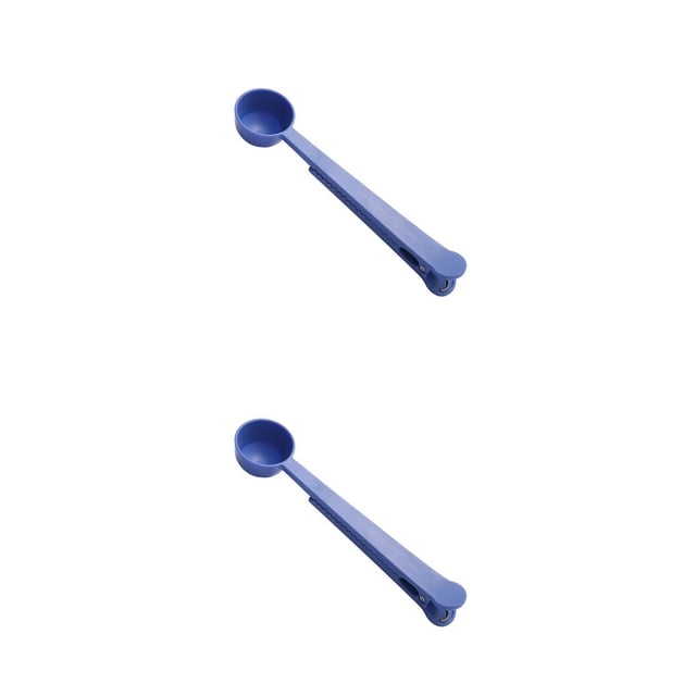 Naiovety Clip sellador de alimentos Cuchara de sellado de medición de cocina Mango largo Bolsa de plástico extraíble Abrazadera reutilizable Type2 NO2