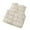 Beige, variant on Diufon Little Boys Girls Winter Vest Lightweight Sleeveless V Neck Jacket Vest Unisex Warm Button Outwear