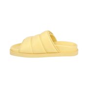 Gia Borghini Couture Leather Sandal, 37.5, Yellow