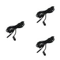thumbnail image 1 of bedienty Extension Cable Compact Size Replaced Part Extended Cord Dash Cam Extender Rear Camera Wire Replacement Connector 4 Pin black 2m 3Set, 1 of 6