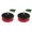 Red 2 Packs, variant on Electric Drill Brush Grout Power Scrubber Cleaning Brush Cleaner Tool