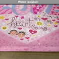 thumbnail image 6 of Ambesonne Love Place Mats Set of 4, I Love You Sugar Heart, Standard Size, Pink Multicolor, 6 of 6