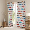thumbnail image 3 of Castle Fairy Cartoon Car Boy Black Out Curtains,Car Theme Curtains Pack of 2 (42x63 Each),Transportation Theme Bedroom Curtains,Super Cozy Room Decor, 3 of 6