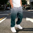 thumbnail image 3 of Tiijoy Boys Gradient Cargo Pants Kids Outdoor Casual Straight Leg Pants, Navy, Size 5-16, 3 of 6