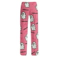 thumbnail image 6 of Halloween Womens Pajama Pants Loose Fit Wide Leg Trouser Pants Halloween Lounge Sleepwear Pj Bottoms, 6 of 7