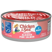 Chicken of the Sea Wild Caught Alaskan Pink Salmon, Skinless & Boneless 5 oz