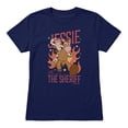 thumbnail image 2 of Disney Pixar Toy Story Call Me Sheriff Jessie Women's T Shirt (Navy, S-XXL), 2 of 4