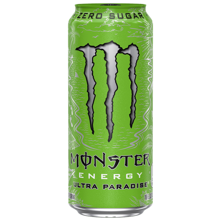 Monster Energy, Ultra Paradise, 16 fl oz, 12 Pack, Full Flavor