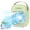 Green, variant on BUERCWS Portable Wind Chiller - Turn Hot Dry Air into Moist Cool Breeze, Hydro Chill Technology Works Fast for Office Desk Dorm or Nursery