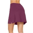 thumbnail image 5 of Women Shorts under $5! Xqxayjr Tennis Skirts with Shorts Underneath for Women Golf Athletic Activewear Skorts Mini Summer Workout Running Hiking Shorts, 5 of 5