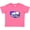 Hot Pink, variant on Baseball Stars Boys or Girls Baby T-Shirt