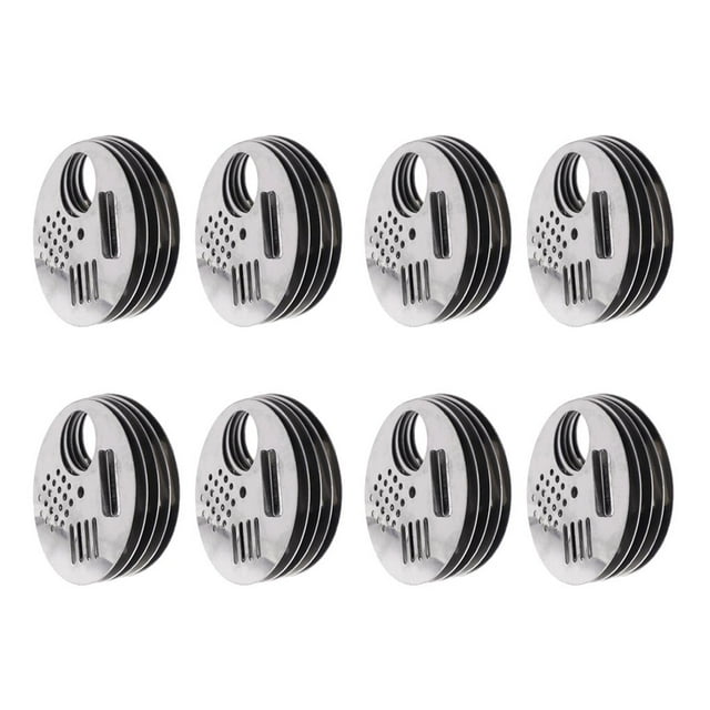 40pcs Beehive Nuc Box Puerta de Equipo de de material acero inoxidable 2.68 "