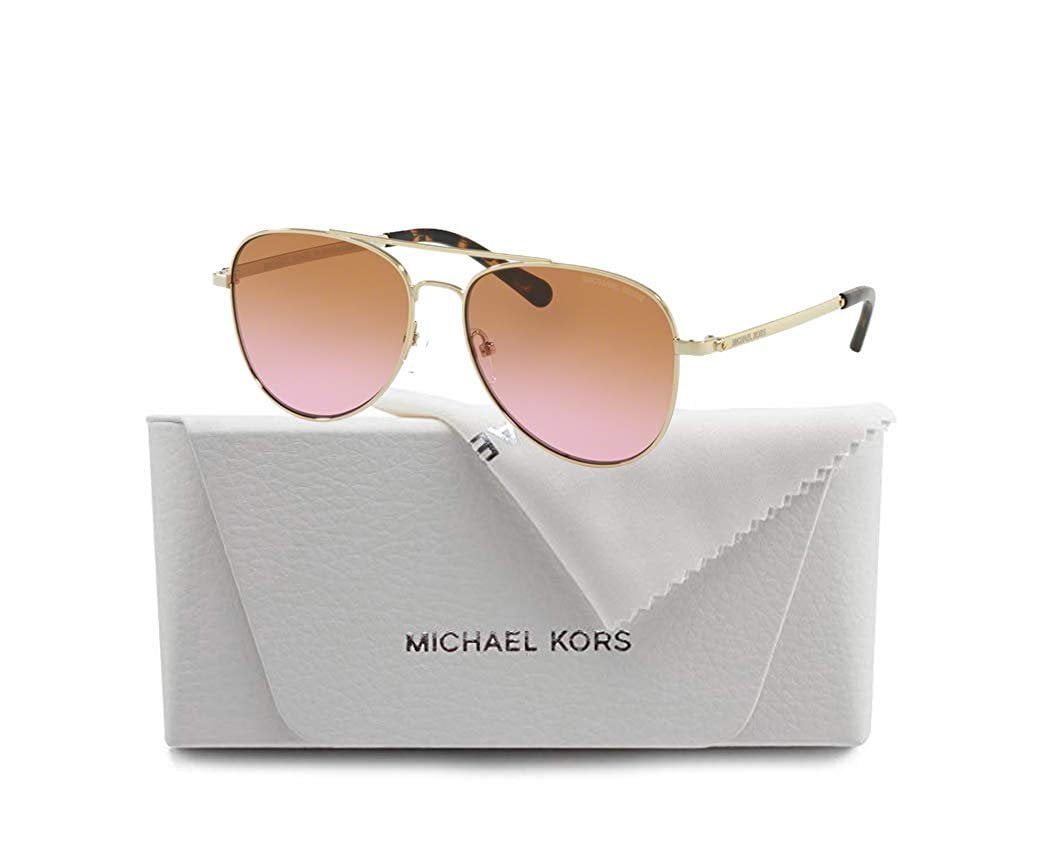 Michael Kors MK1045 SAN DIEGO Aviator 1014A5 56M Light Gold/Khaki