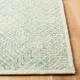 thumbnail image 3 of SAFAVIEH Capri Layla Geometric Wool Area Rug, Blue/Ivory, 8' x 10', 3 of 10