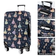 thumbnail image 5 of Dark Blue Little Princess Pattern Luggage Cover Fashion Suitcase Cover Baggage Covers Fit 25-28 Inch Luggage (Go Travel), 5 of 5