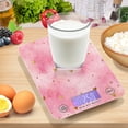 thumbnail image 7 of High Precision Digital Kitchen Scale Tempered Glass Food Scale Multifunction Scale Small Kitchen Appliances Pink Background with Hearts, 7 of 7