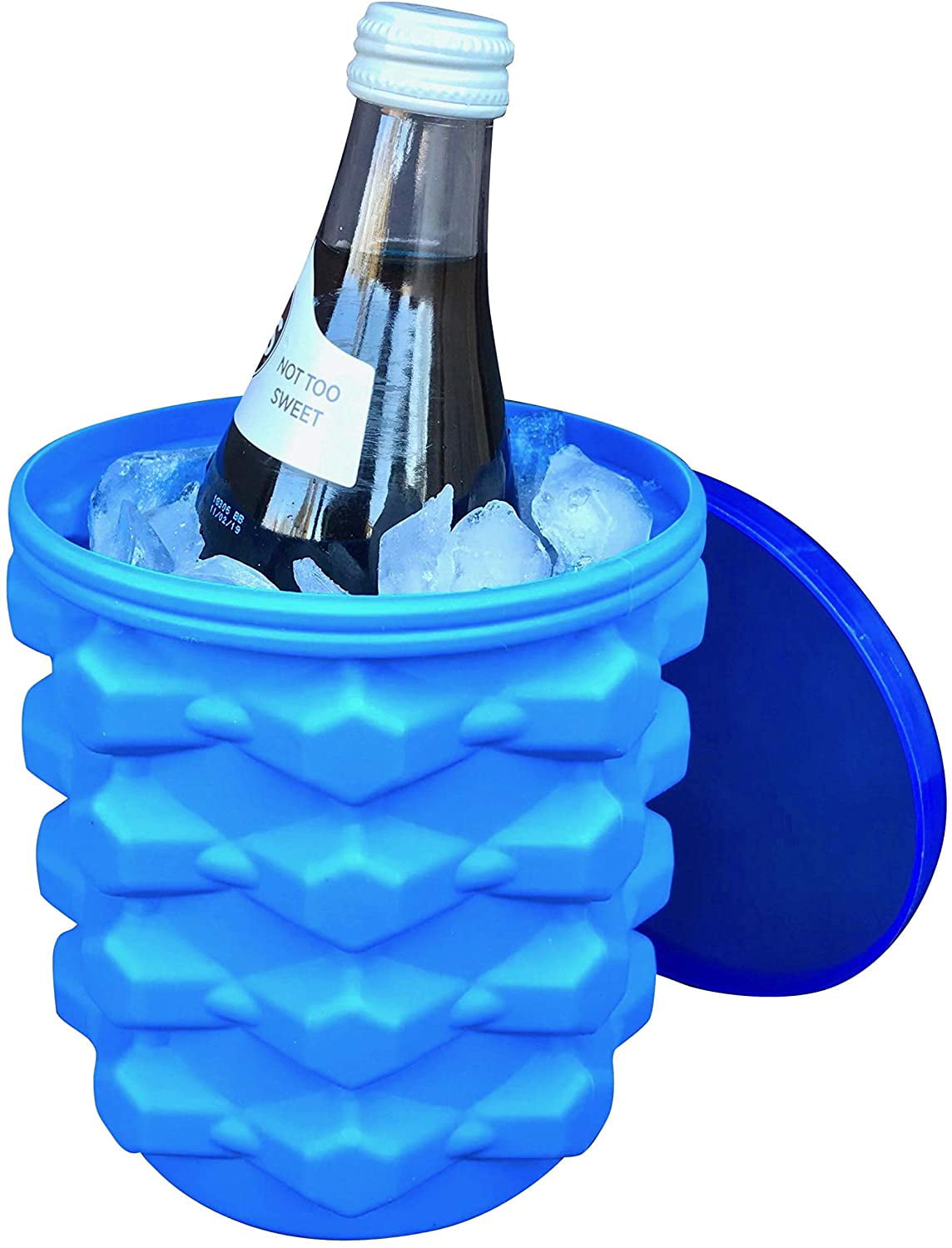 Voxxil 1 l Silicone, Plastic Vii®-471-Jm-Bucket With Lid Makes