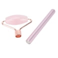 thumbnail image 4 of 3 in 1 Gua Sha Facial Tool Set Face Jade Stone Roller Rose Quartz Facial Jade Roller Massager, 4 of 5