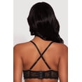 thumbnail image 6 of Womens Scalloped Trim Lace Plunge Bra, 6 of 6