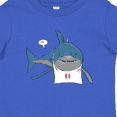thumbnail image 4 of Inktastic Shark Dinner Boys or Girls Baby T-Shirt, 4 of 5