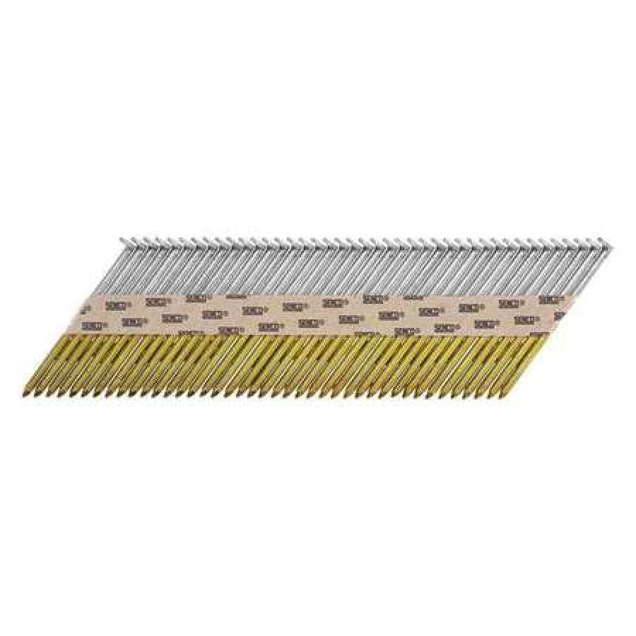 5000x Galvanised Smooth Brad Nails 25mm x 1.25mm Outdoor Rated 18 Gauge Nailers