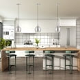 thumbnail image 3 of 49016-91 Livex Lighting Andes - 1 Light Mini Pendant In Urban Style-19.5 Inches Tall and 7.75 Inches Wide-Brushed Nickel/Polished Chrome Finish, 3 of 12