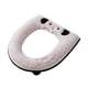 thumbnail image 1 of Funda para asiento de inodoro, funda acolchada suave y lavable, funda cómoda para la tapa del inodoro, ideal para el baño, viajes, resistente, plegable y portátil, fabricada con tela de, 1 of 6