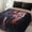 Tiger & Brown Stripe, variant on NC Faux Fur & Warm Fleece Blanket King Size 85"x93", A & B Printed Patterns 3-Ply Heavy Thick Microfiber Plush Blanket 8.5LB, Tiger & Brown
