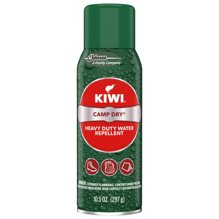 KIWI Camp Dry Heavy Duty Water Repellant 10.5 oz (Best Boot Care Kit)