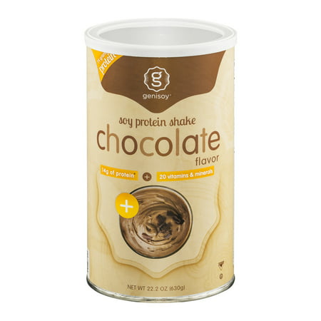 Genisoy Protéines de soja Chocolat Shake, 22,2 OZ