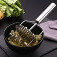 thumbnail image 3 of Potato Ricer and Masher, Stainless Steel Durable Double Layer Kitchen Potato Presser Masher Ricer Mashed Potatoes Device, 3 of 7