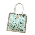 thumbnail image 4 of EHJRE Womens Tote Bag Elegant Shopping Bag Satchel Large Capacity Lightweight Underarm Green with Button, 4 of 9