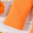 thumbnail image 6 of kamemir Thanksgiving Baby Girl Outfit Long Sleeve Romper Pumpkin Turkey Suspender Skirt Fall Clothes Set(Orange,3-6 Months), 6 of 6