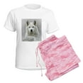 thumbnail image 6 of CafePress - White Wolf Women's Light Pajamas - Women's Short Sleeve Print T-Shirt and Pants Light Cotton Pajama Set, 6 of 7