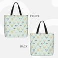 thumbnail image 3 of Naloa Different Breeds of Dogs Tote Bag for Women, Foldable Tote Bag With Zipper, Large Shoulder Bag, Top Handle Handbag for Travel, Work, Shopping, 3 of 9