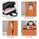 thumbnail image 3 of Disketp Dots On Orange Background Mochila Ligera e Impermeable, Mochila de Día Resistente para Viajes, Senderismo y Uso Diario para Hombre y Mujer, 3 of 7