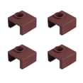 thumbnail image 1 of Impresora 3D Heat Block Funda de silicona Funda MK8 Hotend Extruder Calcetines de aislamiento de sil MABOTO Café, 1 of 7