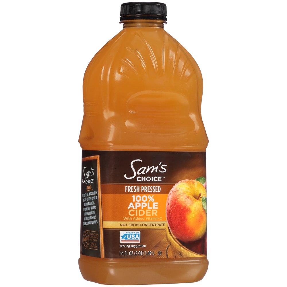 Sam's Choice Fresh Pressed Apple Cider, 64 Fl. Oz.