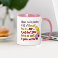 thumbnail image 3 of CafePress - Funny Being An Adult Mugs - 11 oz Ceramic Mug - Novelty Coffee Tea Cup, 3 of 4